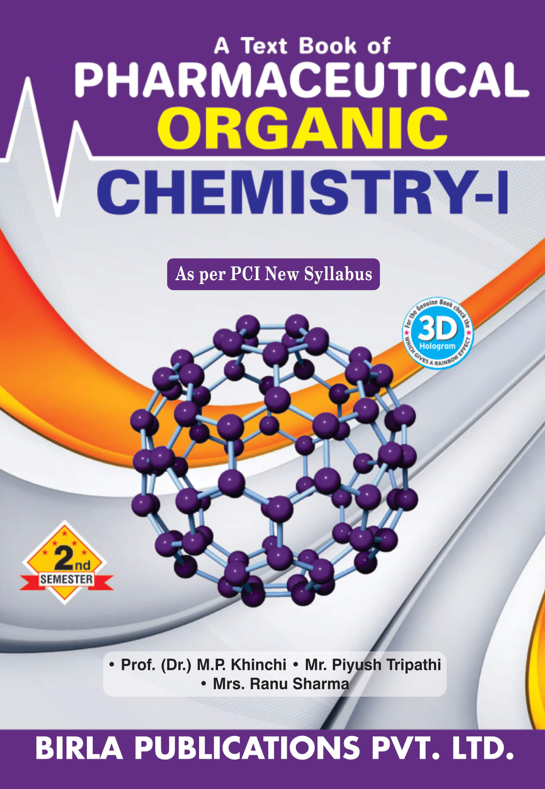 A TEXT BOOK OF PHARMACEUTICAL ORGANIC CHEMISTRY-I