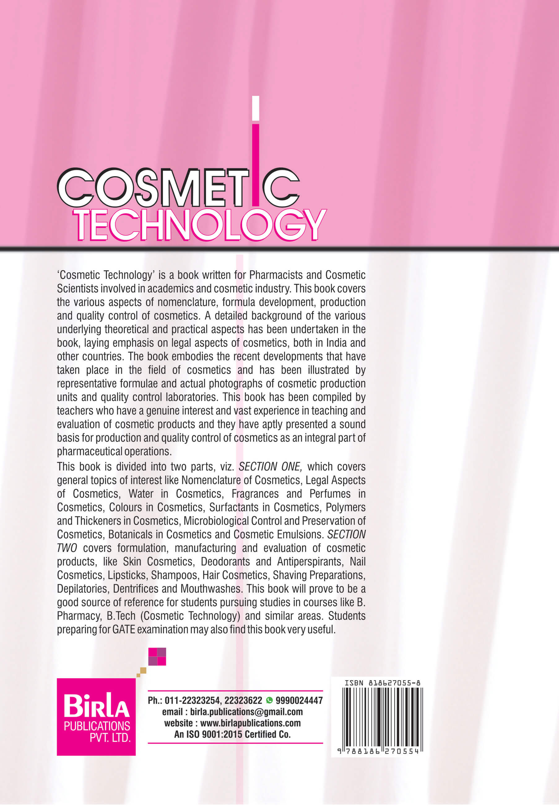 COSMETIC TECHNOLOGY